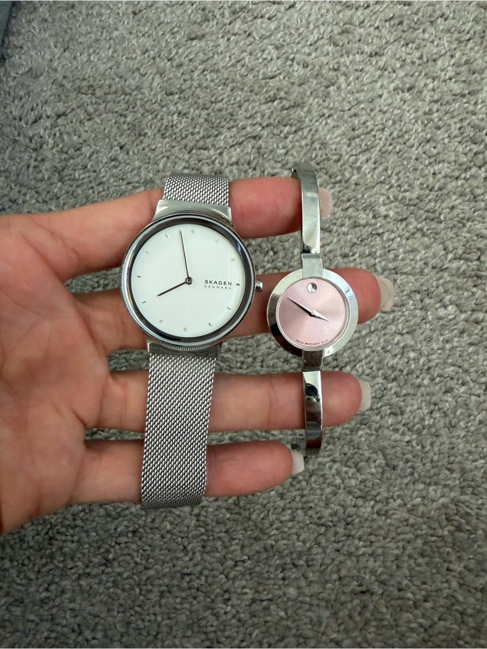 Skagen and Movado Women’s Watches